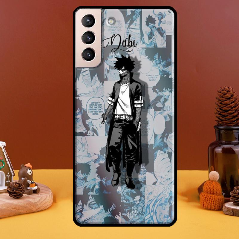 My Hero Academia Dabi Case For Samsung Galaxy S21 Ultra S20 FE S8 S9 S10 Note 10 Plus Note 20 S22 Ultra Cover