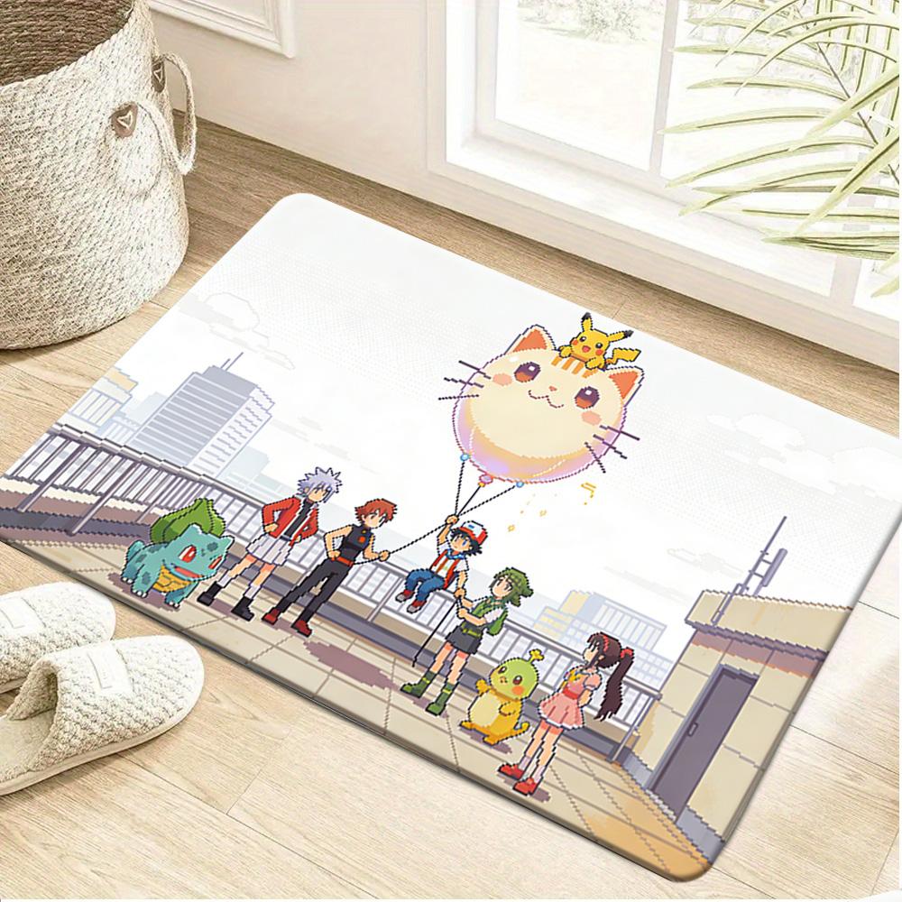 

Pokemon Mimikyu vs Sylveon Print Non-Slip Floor Mat Doormat 40cm x 60cm