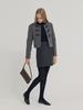 Leusejiem Tencel Wool Mini Skirt - Charcoal