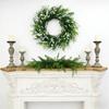 Kai Jin Lavender Letter Wreath for Indoor/Outdoor Door Decoration