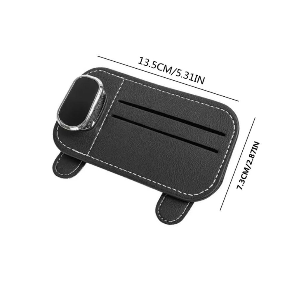 Universal Fit Glasses Clip Anti-scratch Eyeglasses Hanger Vehicle Accessories