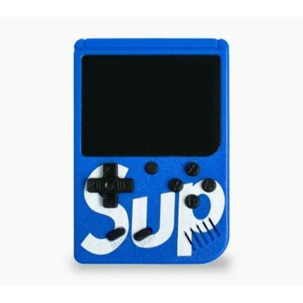 

Ігрова консоль NDUP Retro Mini Gameboy - оригінальний дизайн із 400 вбудованими класичними іграми INI для нескінченних розваг синій