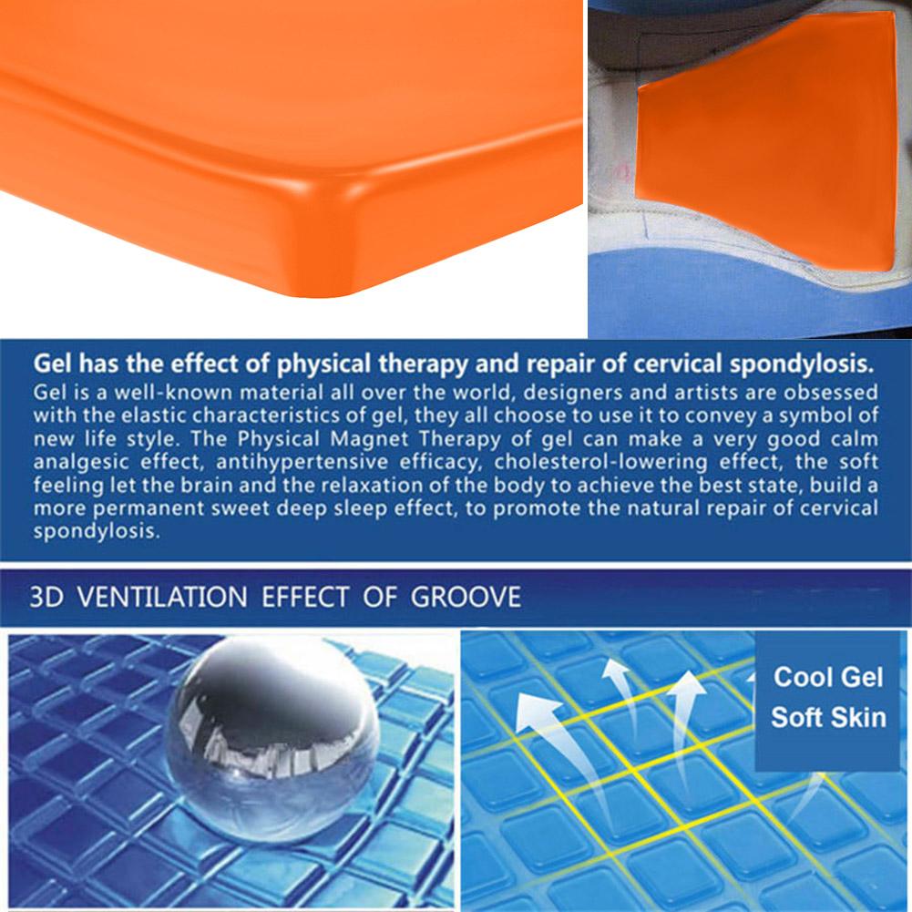 Motorcycle Gel Seat Cushion Comfort Shock Absorption Mat Motorbike Pillow Pad Universal Motorcycle Seat Gel Pad Motorcycle Items