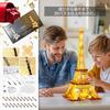 FUNPOLA 3D puzzle Akrylové 3D puzzle Kovové puzzle Zářící Eiffelova věž Model budovy Architektonický model budovy Paříž Památky v noci Interiér