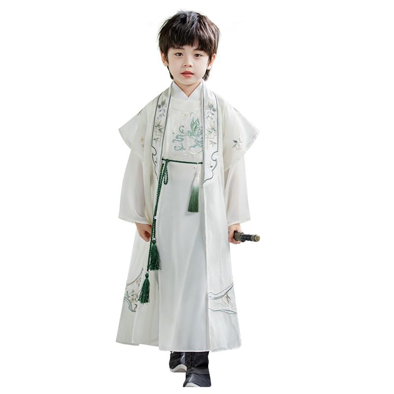 Luomeng Boys' New Chinese Style Hanfu & Traditional Costume
