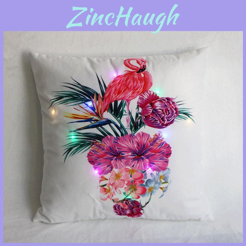 Luxurious Velvet Led Lighting Pillowcase For Creative Home Decoration And Cozy Sofa Use