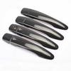 For Nissan Qashqai J11 2014 2015 2016 2017 2018 2019 2020 CARBON FIBER CHROME CAR DOOR HANDLE COVE TRIM STYLING ACCESSORIES