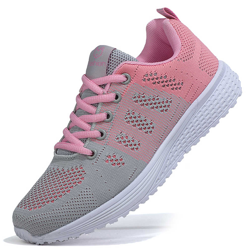 Fashion Laced Plus Size Women's Tied Shoes Vulcanize Trainers Woman Leopard Sneakers Woman Sports Tenus Luxury Brand Tenisky