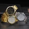 Montre Hommes Et Femmes Bracelet Acier Montre Bracelet Alliage d'Acier