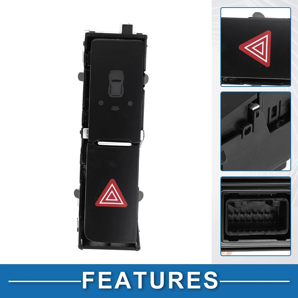 Indicator Switch Car Hazard Light Switch Brand New Condition Easy Installation High Reliability Auto Hazard Light Button China Mainland