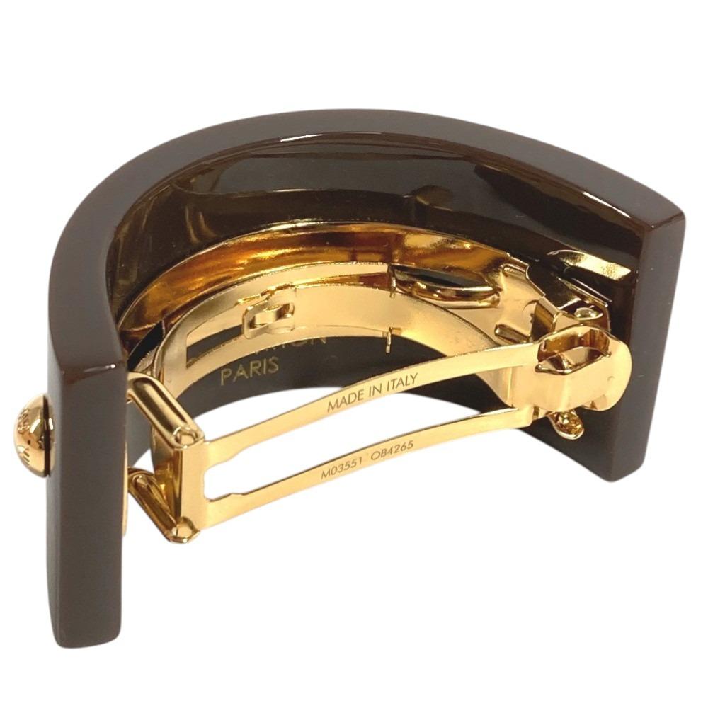 Louis Vuitton M03551 Monogram Hair Cuff - MNG Resin Pony Hair Ties Barrette