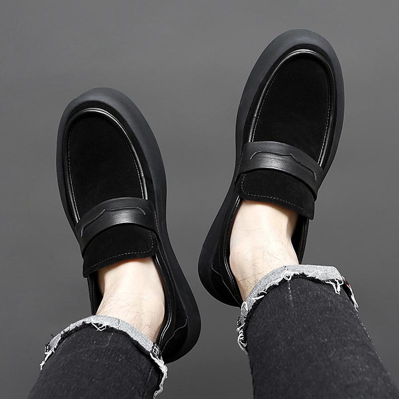 Casual height increasing fashionable men's shoesOffice Formal Shoes for Male Wedding Party Casual Business Brand trend shoes