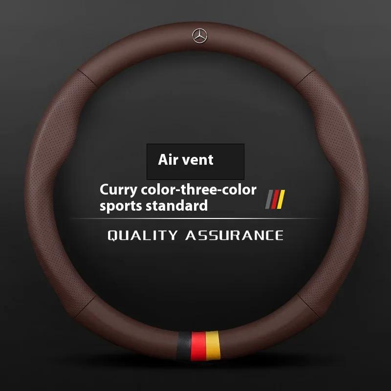 Pegatina de Coche Caliente 2026 Nueva Para Coche Benz Cubierta del Volante Para Mercedes Benz Clase A B C E S V GLB GLC GLE Sprinter Pilot SLK SL