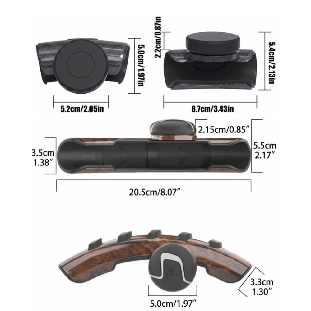 Quick Release Steering Wheel Control Knob Quick Clamp Mounting Power Steering Knob Daily Driving