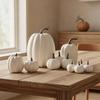 14 Pieces Artificial Pumpkins Paintable Faux Pumpkin Set
