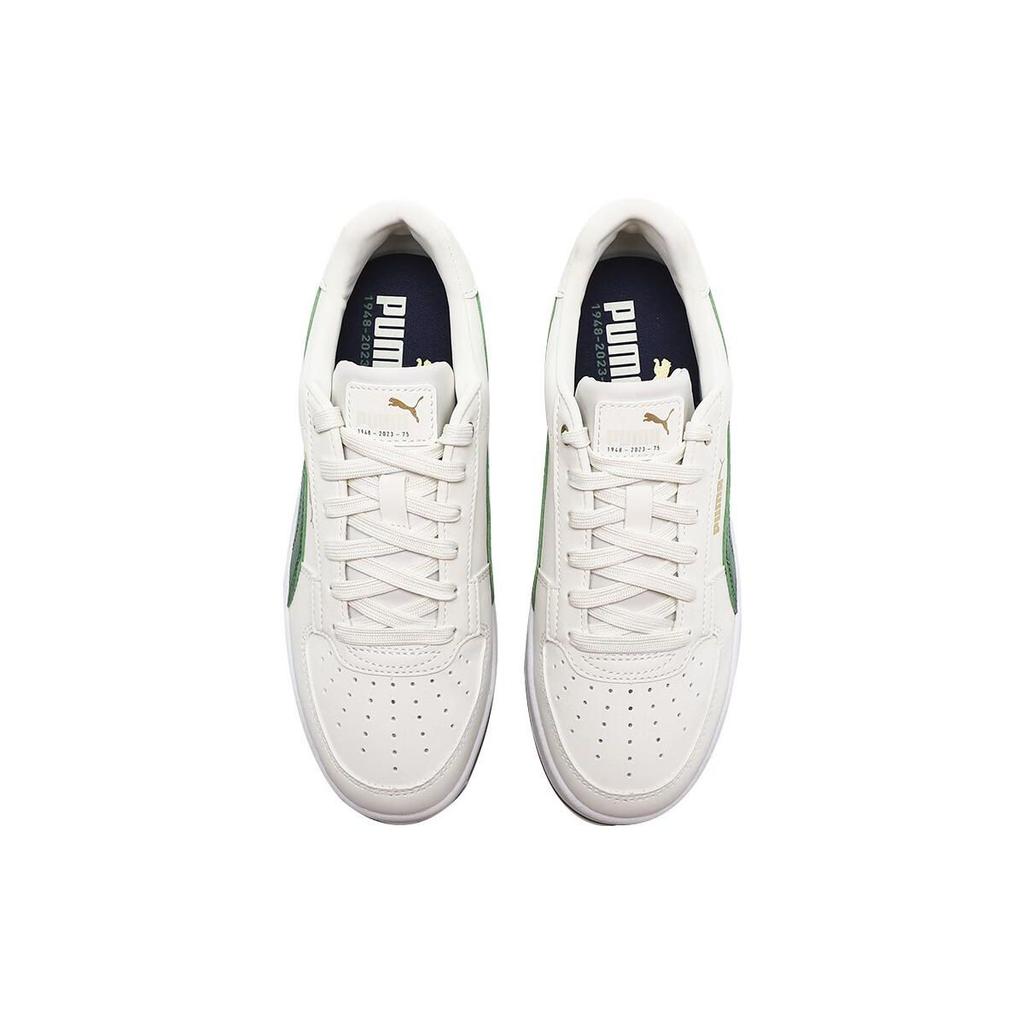 Puma Caven 2.0 Comfortable Casual Minimalist Low-Top Sneakers Unisex Sneakers White Green 394666-02