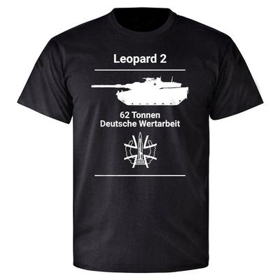 Leopard 2 Tank 62 Tonnes German Quality Work Leo 2A7 Tank T-Shirt