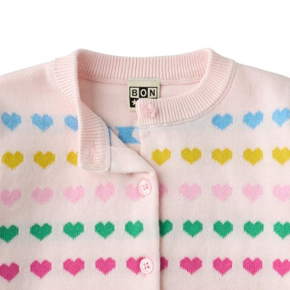 Bonton Multi Heart Cardigan 7617t 200 07