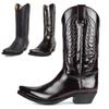 Men Western Cowboy Boots Winter Leather Shoes Embroidered High Boots Couple Shoes Lightweight Comfortable Plus Size 35-482025