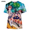Summer Style T-Shirt Men Women T-shirt 3D Print Anime Game A Certain Scientific Railgun T Harajuku T Shirt Clothing
