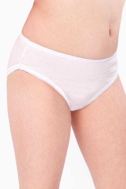 

Panties – Girls Cotton Underwear with Decorative Elastic, Everyday Comfort, Any season, 273-001 HC 86 білий