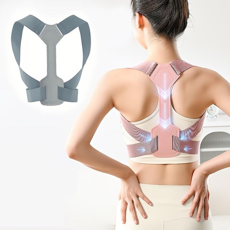 1pc Posture Invisible Adjustable Keel Back & Shoulder Alignment Strap, Breathable Mesh Ergonomic Daily Wear Posture Trainer