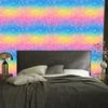 Azure and powder pink glitter wallpaper for living room and bedroom 50x1000