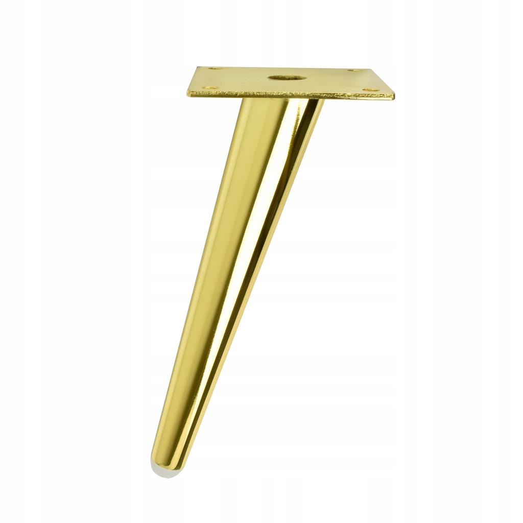 Furniture Leg Foot for Bed or Sofa, Gold Loft Style H180, Slanted, Strong, Sl012S