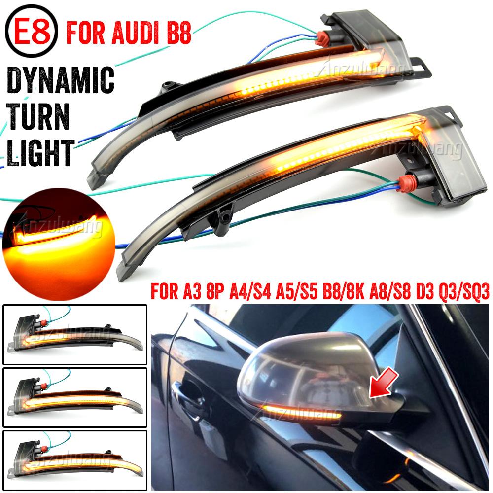 Dynamic Turn Signal LED for A4 A5 B8.5 RS5 RS3 A3 8P Blinker RS4 sline S5 Sequential Side Mirror light 2013 2014 2015 2016