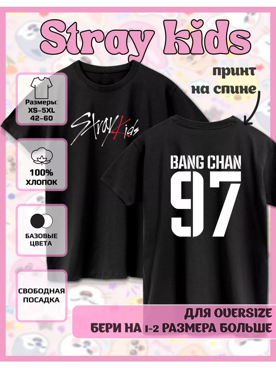 

Stray Kids Bang Chan Printed T-shirt M
