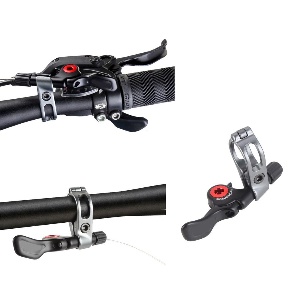 Bicycles Seatpost Dropper Remote Lever Road Bike Seats Tube Switches Height Cable Adjusted Lever for 22.2mm Handlebars