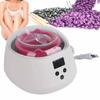 Wax Warmer Machine Professional LED Electric Hard Wax Heater with Silicone Wax Pot for Hair Removal 100‑240V EU Plug