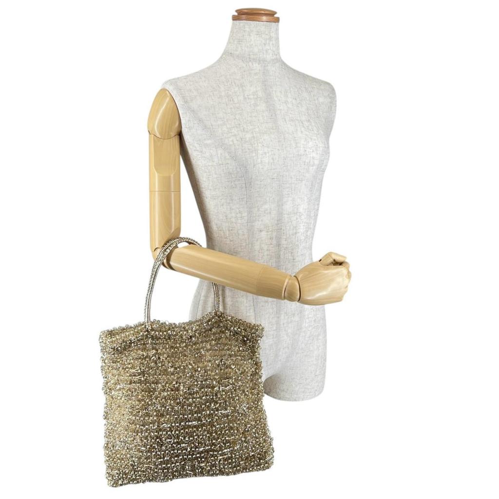 ANTEPRIMA Handbag Standard Square Large Tote Bag wire bronze Women Used