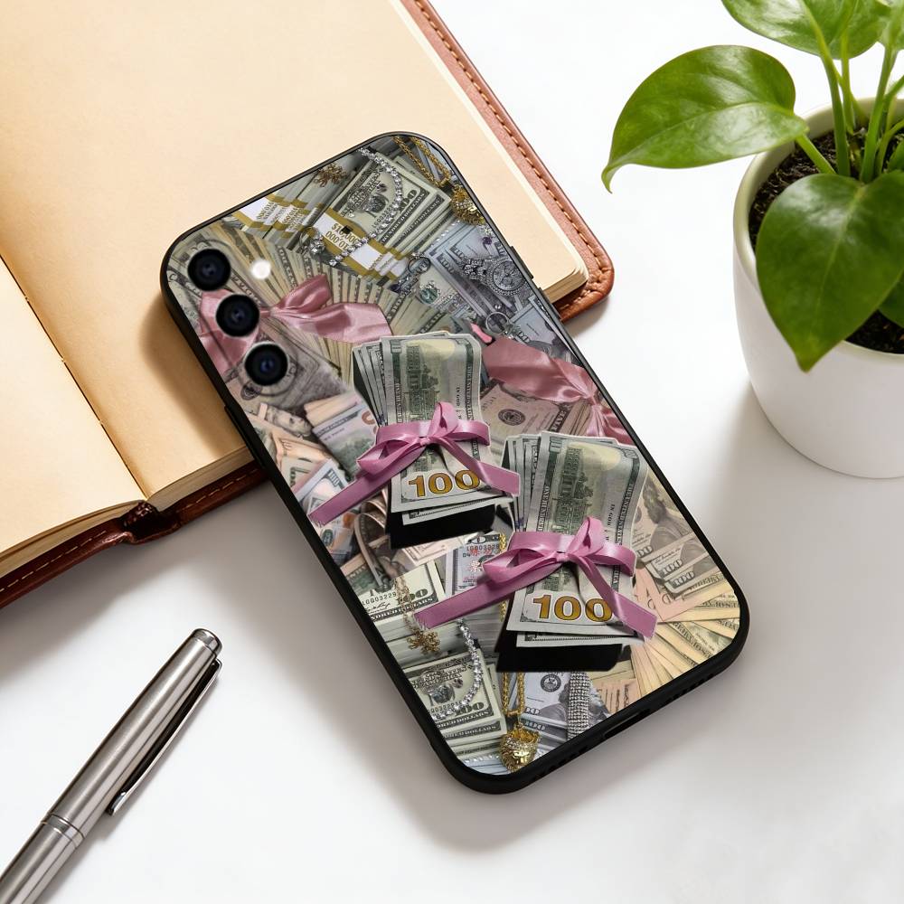 Financial Freedom  Phone Case For Samsung Galaxy A73,A72,A71,A70,A53,A52,A51,Soft Silicone Black Cover