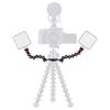 Joby Mini-Stativ für Gorillapod-Rig-Upgrade mit LED-Licht und schwarzem Gorillapod, Mikrofon, (JB01523-BWW)