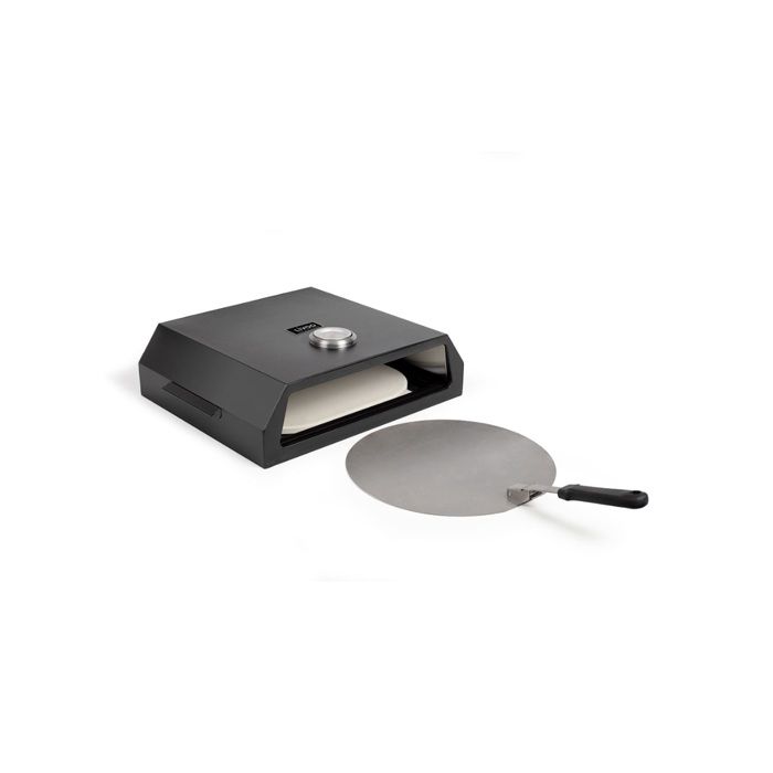 Four à pizza pour barbecue - LIVOO - GS149 - Acier inoxydable avec revêtement peint - Thermomètre intégré - Poignée de transport