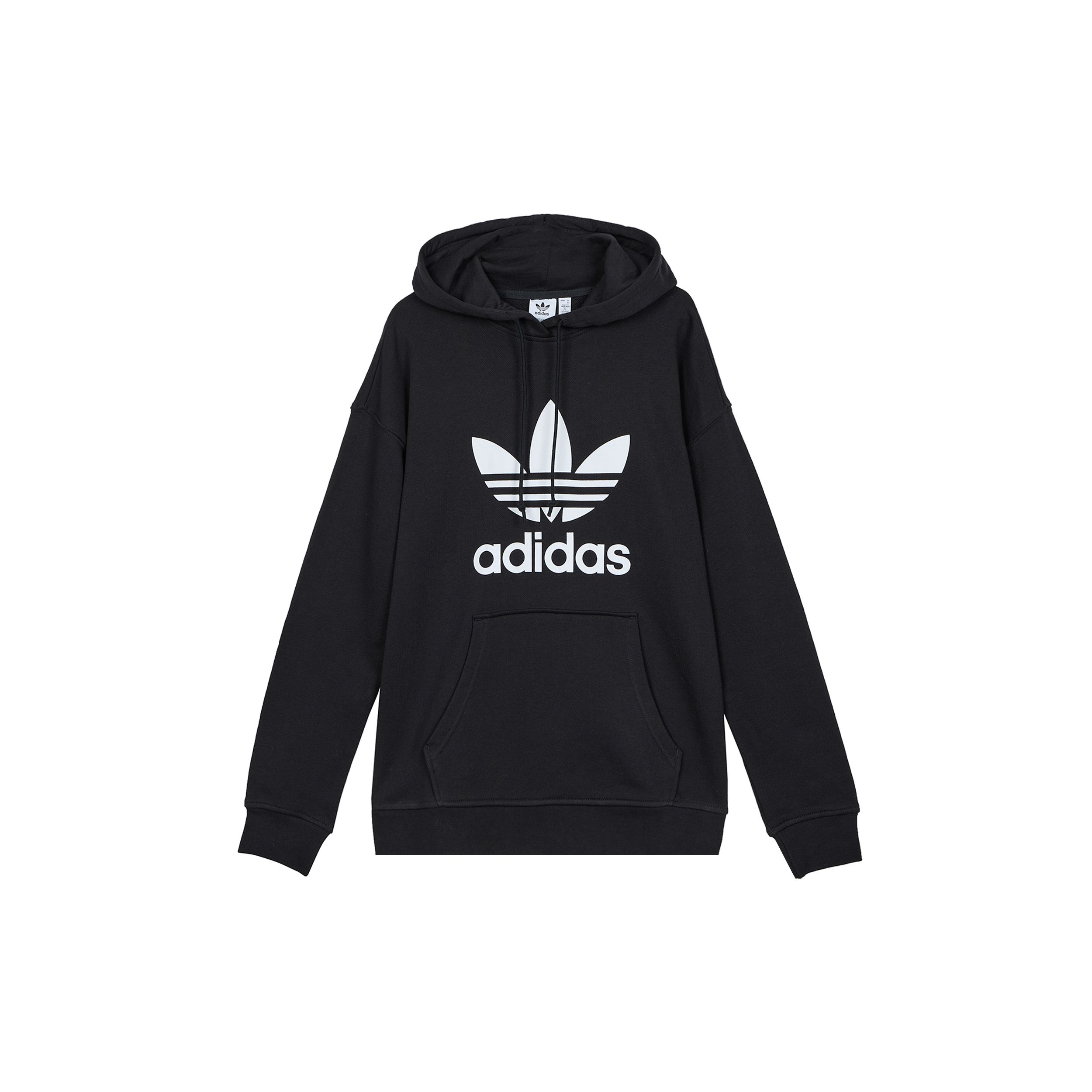Adidas Originals Adicolor Свитшот с капюшоном Спортивный худи Унисекс Худи Черный FM3307 30