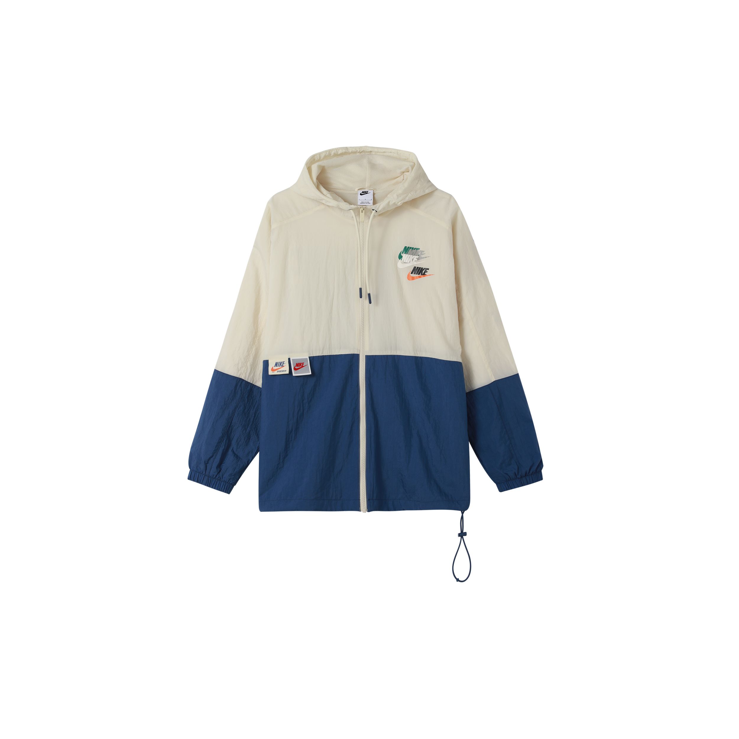 Nike Men s Sportswear Lightweight Woven Jacket Autumn Lime Multi-Color DV3313-244 L