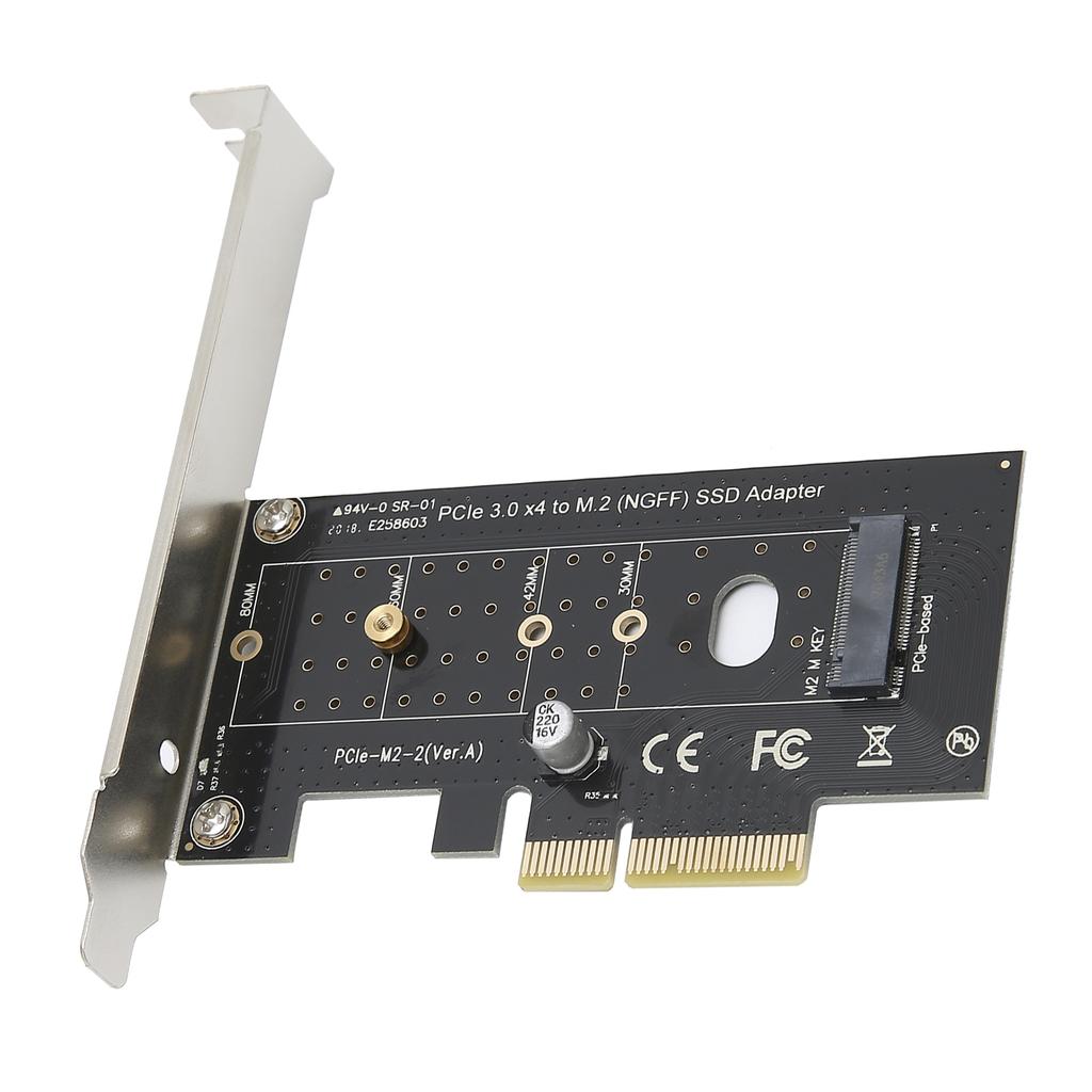 SSD Adapter Card PCIE 3.0 x4 to M.2 NGFF Hard Drive Universal Host Controller Expansion
