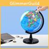 Detailed Pvc Globe 14.16cm Student Educational Earth Model With Dual Language Features In English And Chinese