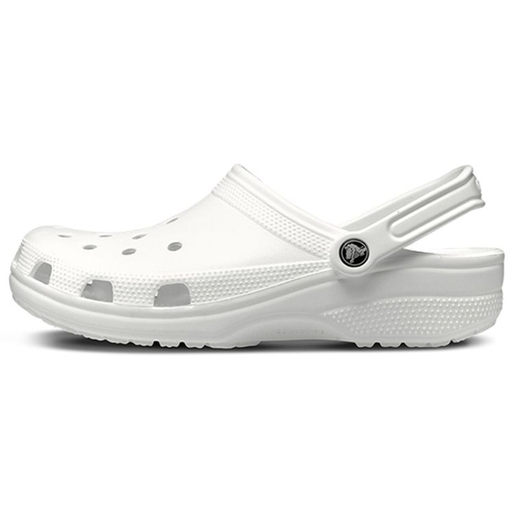 Crocs Unisex Classic Clog White EVA Classic Beach Outdoor Breathable Clogs 2cm 10001-100