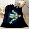 Manchester City Player Action Blanket Soft & Cozy Suitable for Seaside Office Chair Bed Four Seasons Universal Modern