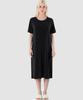 ARMEDES Damen Locker geschnittenes Kurzarm-Maxikleid Ar-314