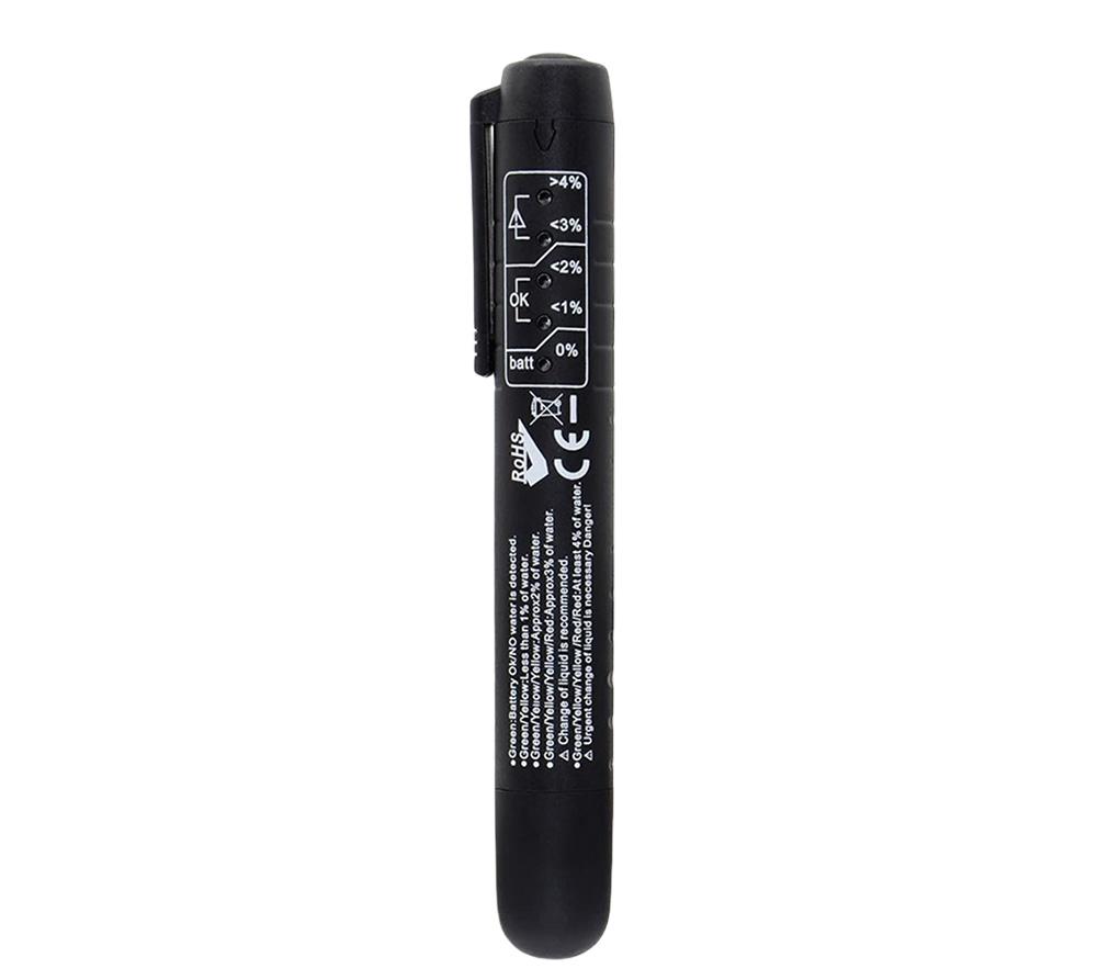 

Liquid Testing Pen Car Vehicle Auto Testing Tool Accurate Oil Quality Diagnostic Tool LED Indicator Automotive Brake Oil Tester чёрный