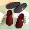 Fashion Litfun Winter House Slippers For Women  Anti-Slip Fluffy Warm Slippers Men Memory Foam Cotton Slippers With Durable Rubber Sole