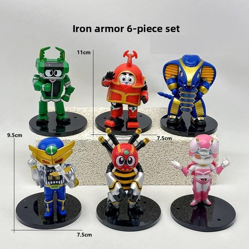 B Robo Kabutack Pvc Car Ornament With Anime Character Display For Car Enthusiasts