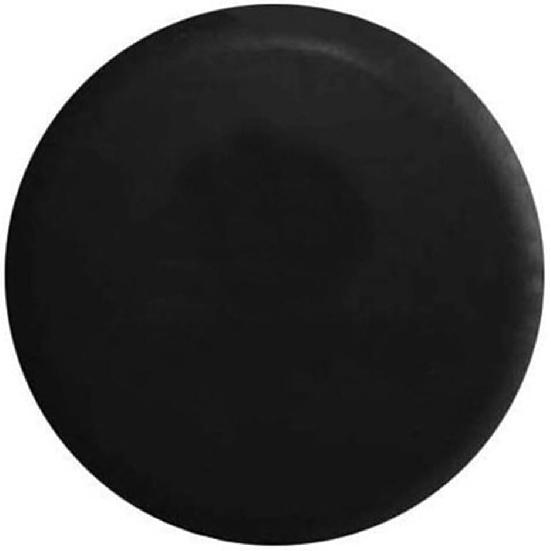 BCP Black Color PU Leather Spare Tire Cover (Fit 31-33 Inches)