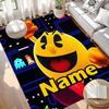Custom Name Personalized PAC Print Carpet, Versatile Home Decor Rug, for Playroom, Apartment, Balcony, Entryway, Hallway Gift
