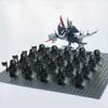 New 21Pcs Solider Uruk Hai Army Figrues King Angmar With Fell Beasts Shield Sword Bow Spear Weapons Kid Toys