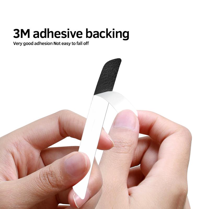 Jeep Car Door Rearview Mirror Protector Stickers Rubber Anti-Collision Strip For Jeep Renegade Compass Grand Cherokee Wrangler ALR1